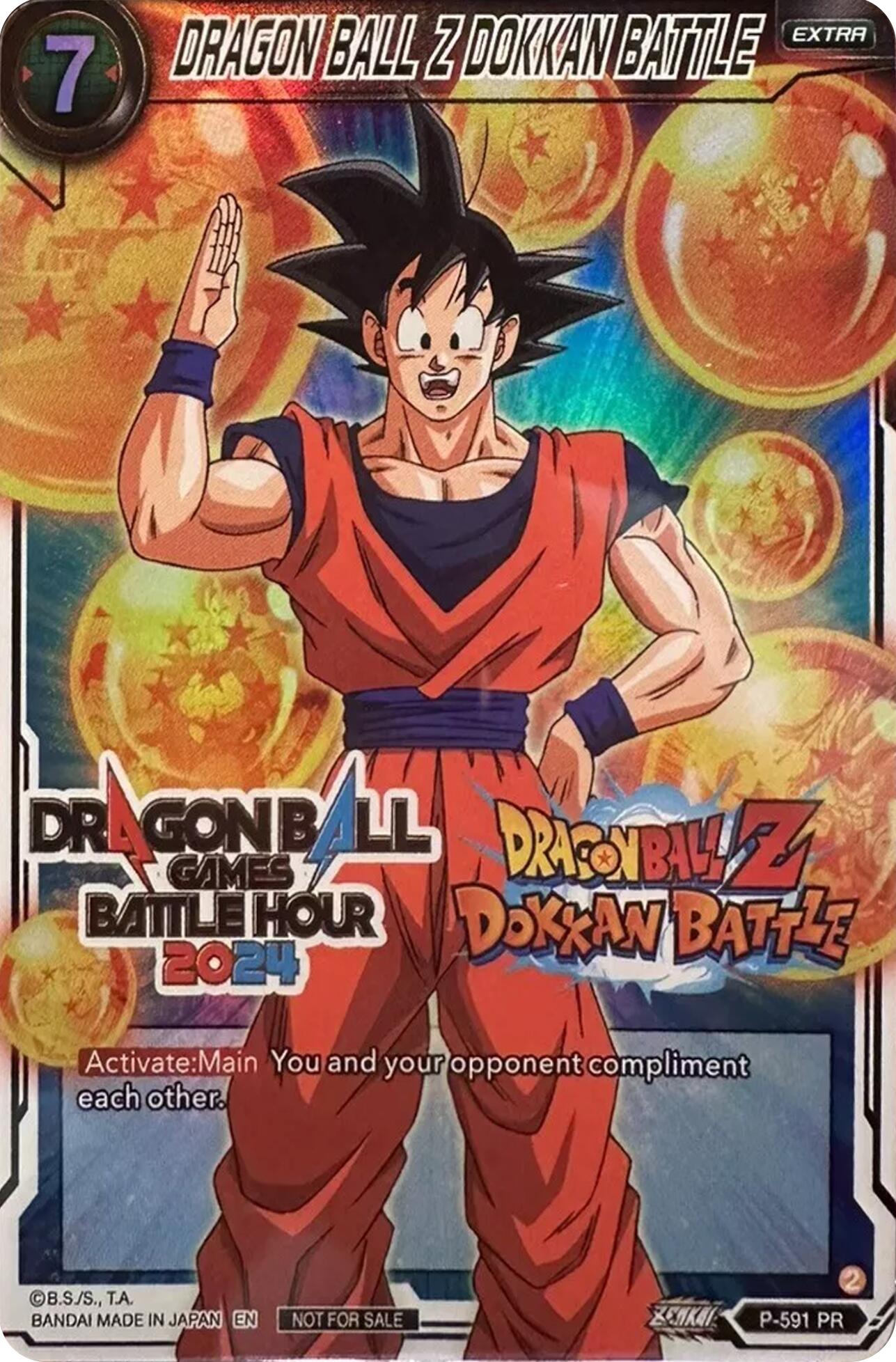 DRAGON BALL Z DOKKAN BATTLE (Dragon Ball Games Battle Hour 2024 Promo Card Set) (P-591) [Promotion Cards] | Amazing Games TCG