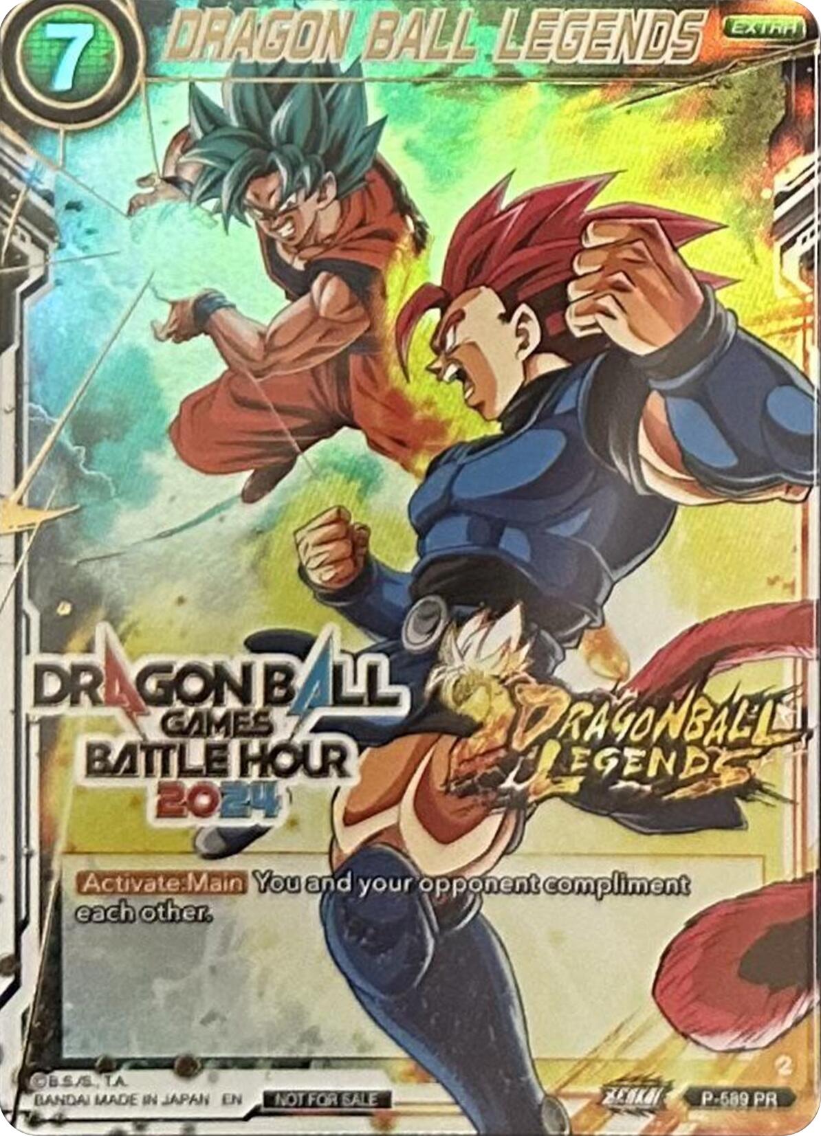 DRAGON BALL LEGENDS (Dragon Ball Games Battle Hour 2024 Promo Card Set) (P-589) [Promotion Cards] | Amazing Games TCG