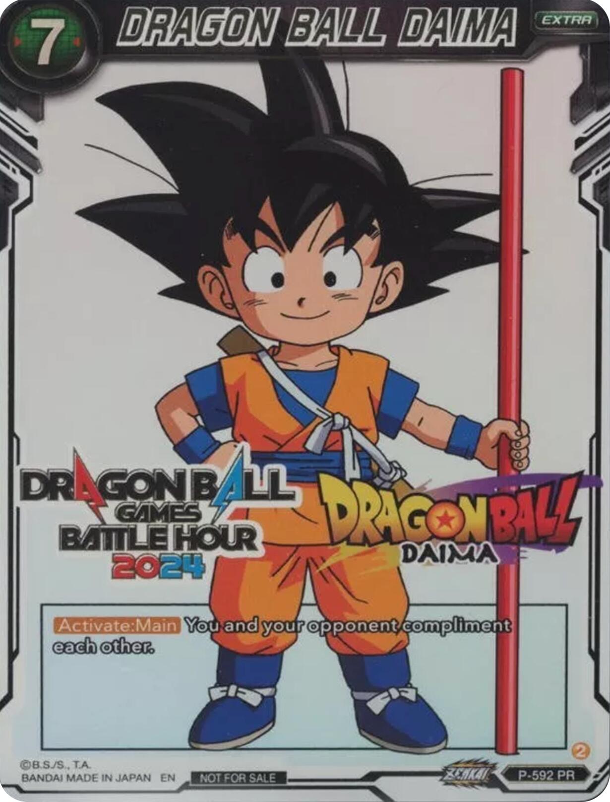 DRAGON BALL DAIMA (Dragon Ball Games Battle Hour 2024 Promo Card Set) (P-592) [Promotion Cards] | Amazing Games TCG