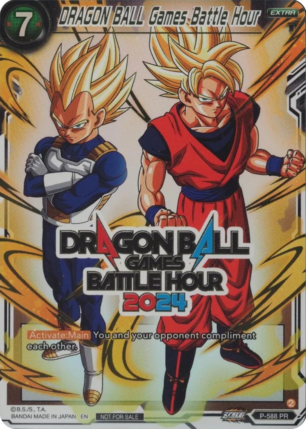 DRAGON BALL Games Battle Hour (Dragon Ball Games Battle Hour 2024 Promo Card Set) (P-588) [Promotion Cards] | Amazing Games TCG