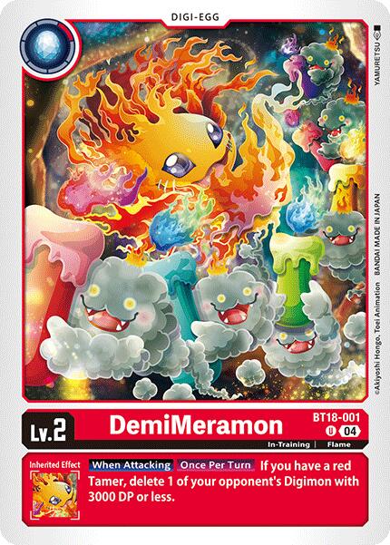 DemiMeramon [BT18-001] [Release Special Booster 2.0] | Amazing Games TCG