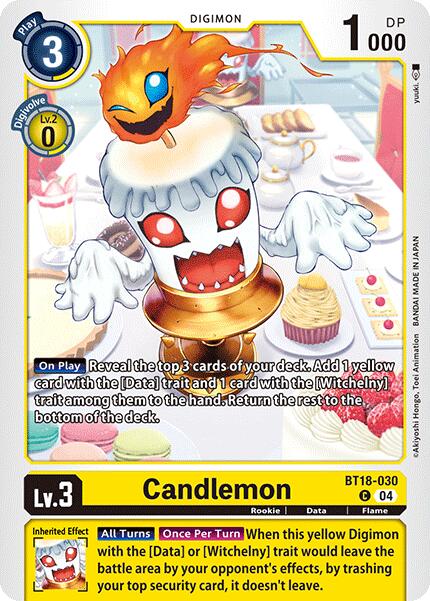 Candlemon [BT18-030] [Release Special Booster 2.0] | Amazing Games TCG