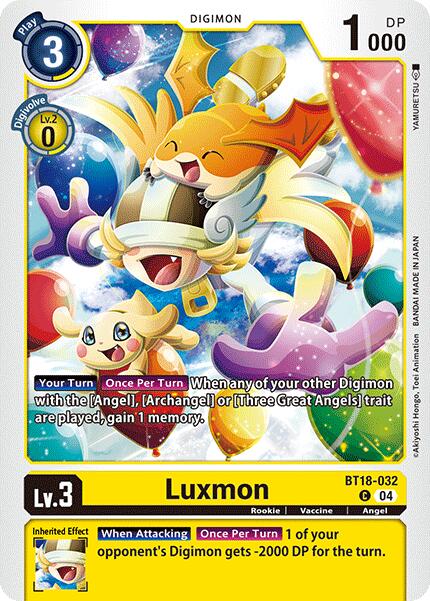 Luxmon [BT18-032] [Release Special Booster 2.0] | Amazing Games TCG