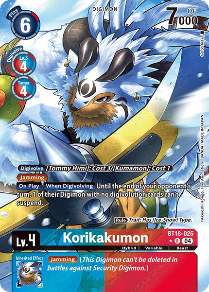 Korikakumon [BT18-025] (Alternate Art) [Release Special Booster 2.0] | Amazing Games TCG