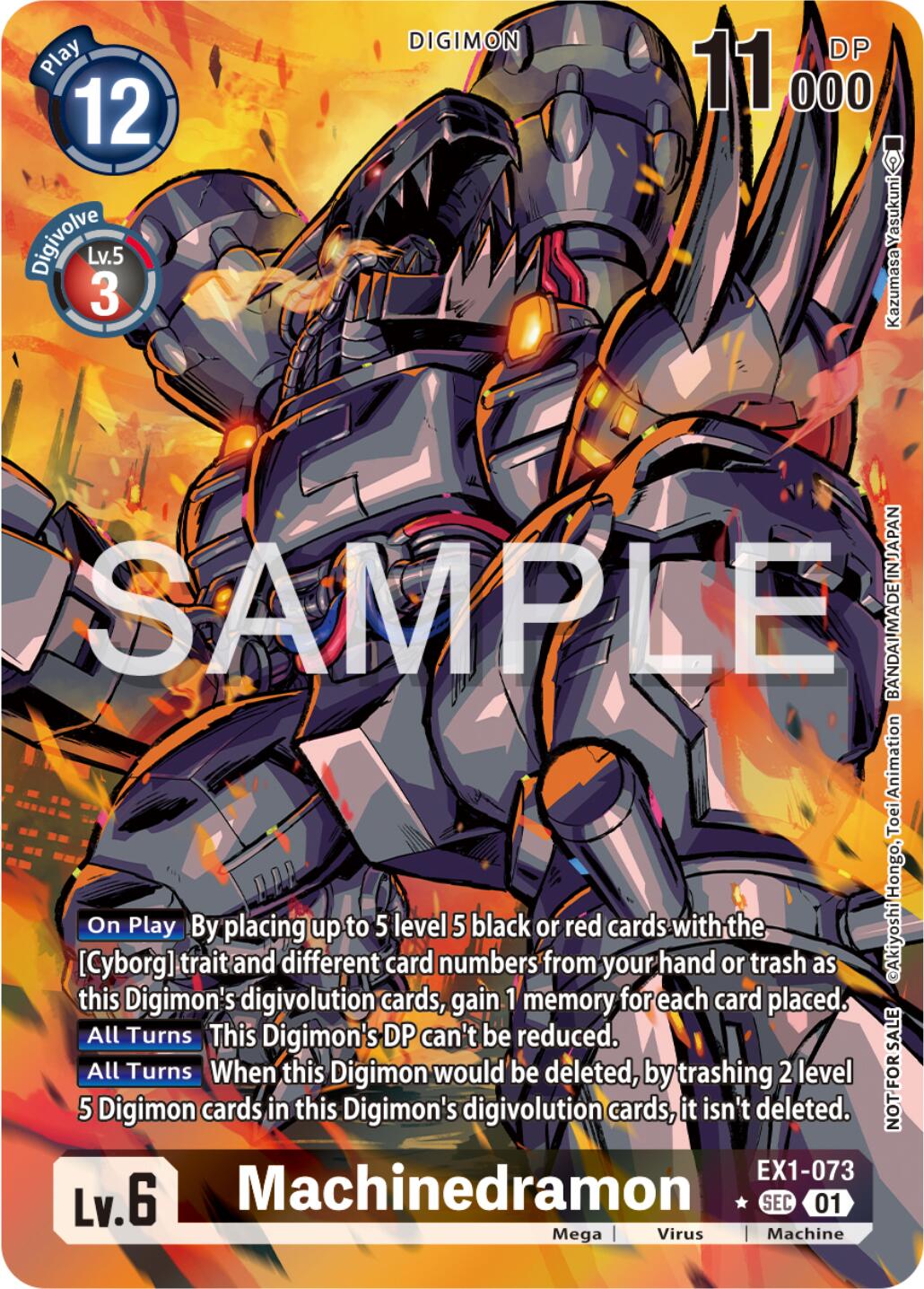 Machinedramon [EX1-073] (Release Special Booster Ver.2.0 Celebration Event Winner) [Release Special Booster 2.0 Pre-Release Cards] | Amazing Games TCG