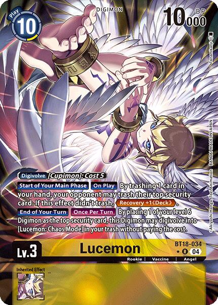 Lucemon [BT18-034] (Alternate Art) [Release Special Booster 2.0] | Amazing Games TCG