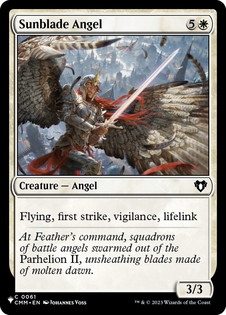 Sunblade Angel [The List Reprints] | Amazing Games TCG