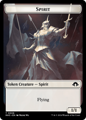 Servo // Spirit (0008) Double-Sided Token [Modern Horizons 3 Tokens] | Amazing Games TCG