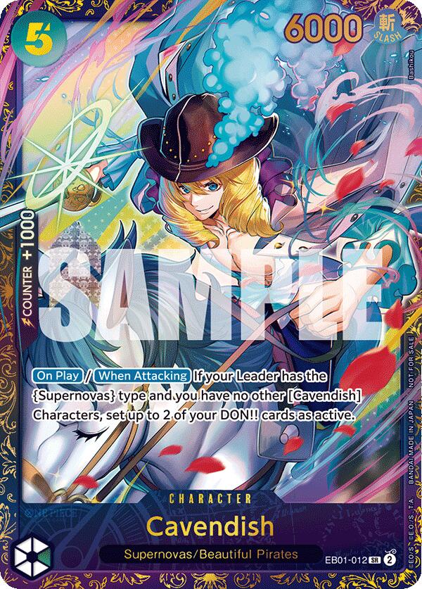 Cavendish (Treasure Cup 2024) [One Piece Promotion Cards] | Amazing Games TCG