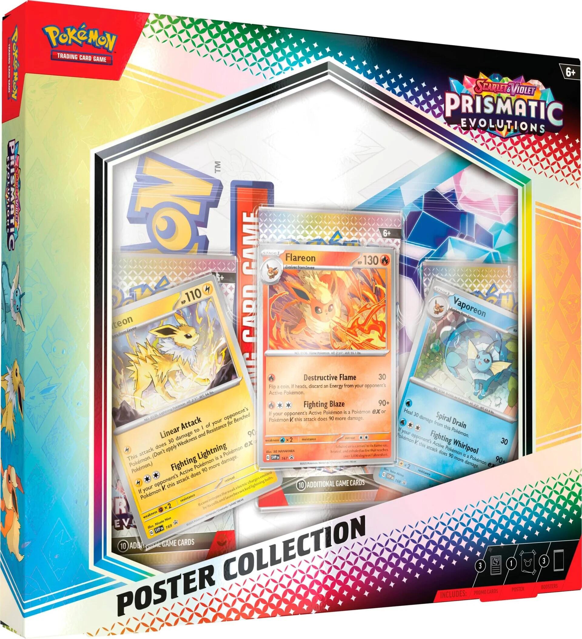 Scarlet & Violet: Prismatic Evolutions - Poster Collection | Amazing Games TCG