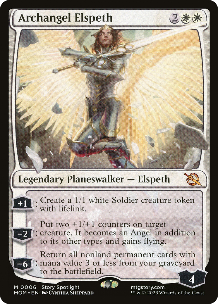 Archangel Elspeth [March of the Machine] | Amazing Games TCG