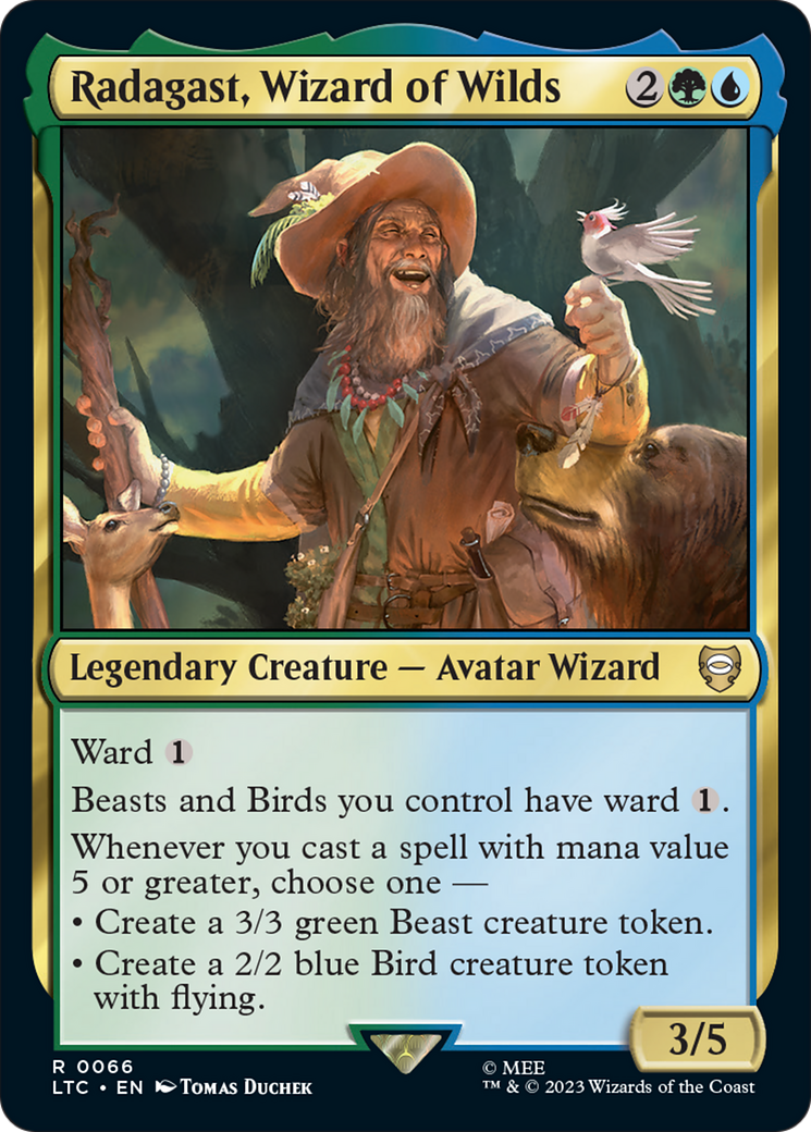 Radagast, Wizard of Wilds [The Lord of the Rings: Tales of Middle-Earth Commander] | Amazing Games TCG