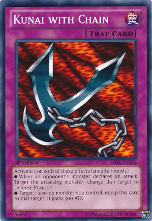 Kunai with Chain [SDBE-EN035] Common | Amazing Games TCG