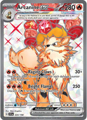 Arcanine ex (224/198) [Scarlet & Violet: Base Set] | Amazing Games TCG