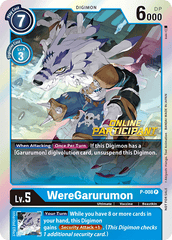 WereGarurumon [P-008] (Online Regional - Participant) [Promotional Cards] | Amazing Games TCG