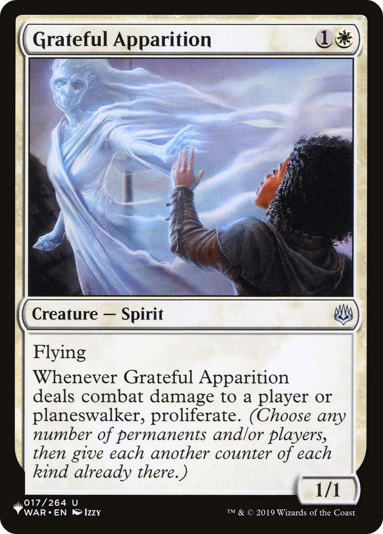 Grateful Apparition [The List Reprints] | Amazing Games TCG