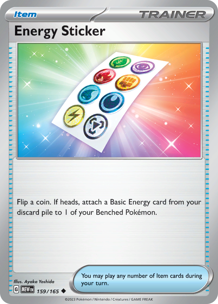 Energy Sticker (159/165) [Scarlet & Violet: 151] | Amazing Games TCG