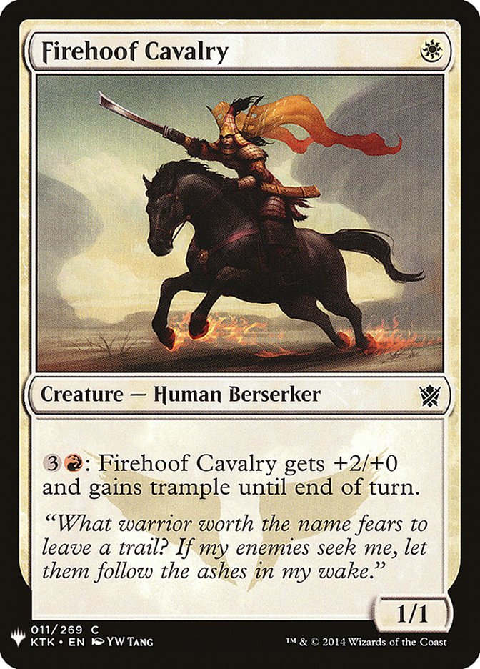 Firehoof Cavalry [Mystery Booster] | Amazing Games TCG