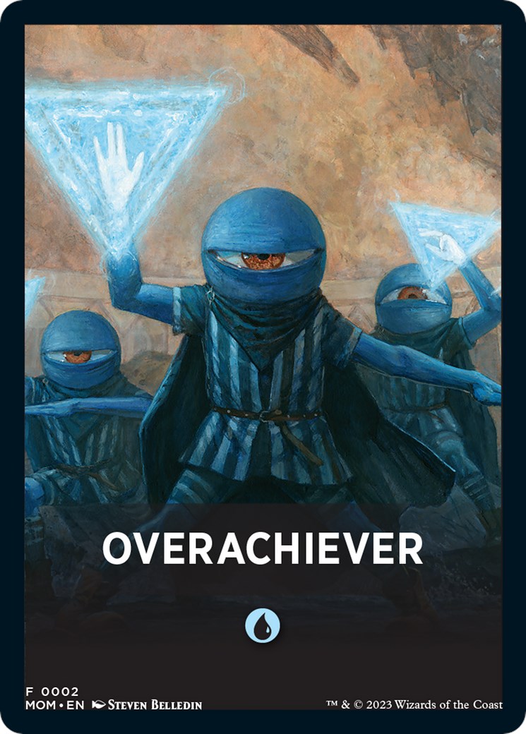 Overachiever Theme Card [March of the Machine Tokens] | Amazing Games TCG