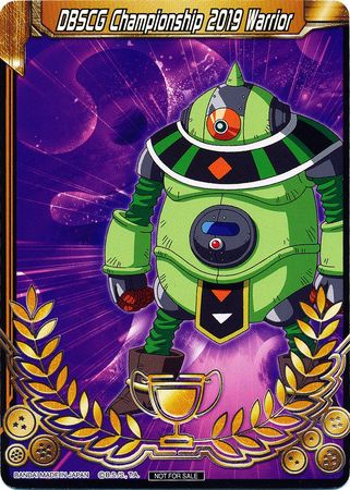 DBSCG Championship 2019 Warrior (Merit Card) - Universe 3 "Mosco" (3) [Tournament Promotion Cards] | Amazing Games TCG