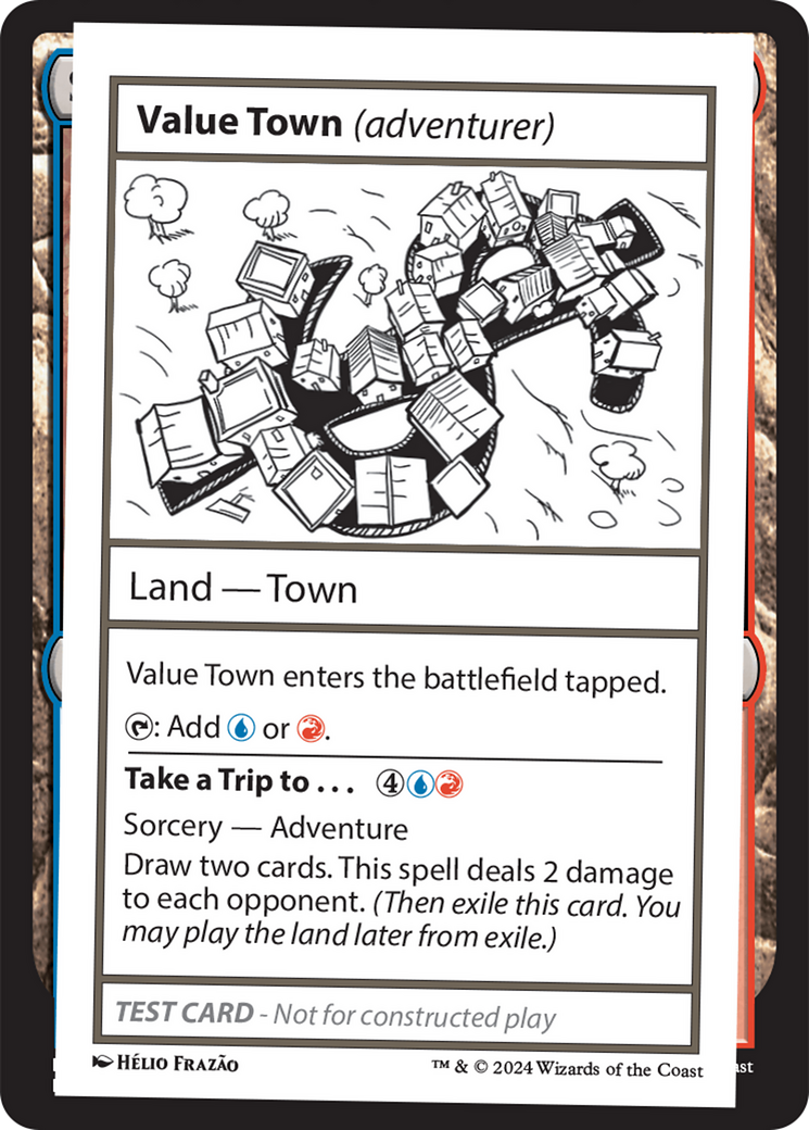 Value Town (adventurer) [Mystery Booster 2 Playtest Cards] | Amazing Games TCG