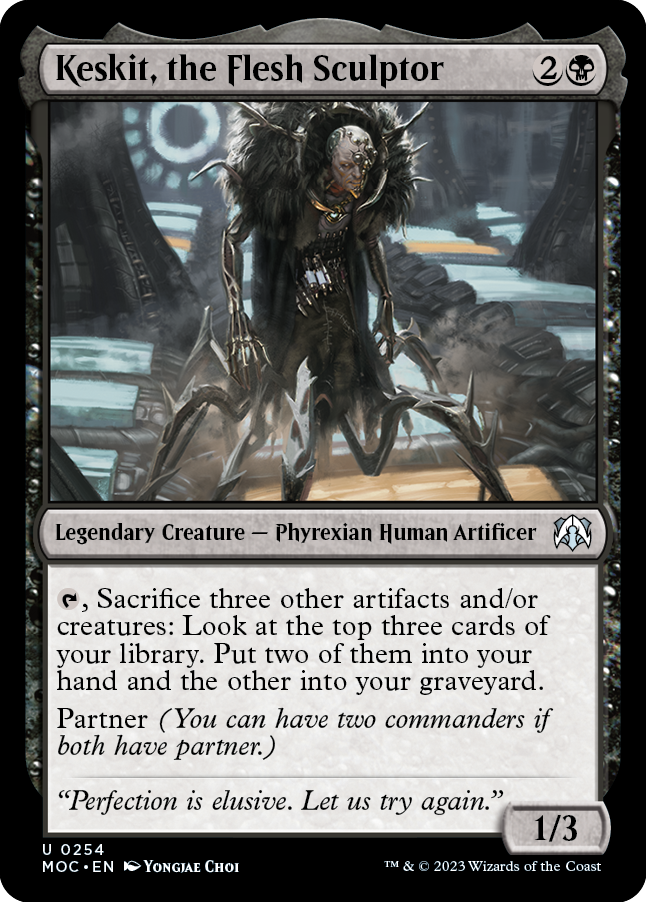 Keskit, the Flesh Sculptor [March of the Machine Commander] | Amazing Games TCG