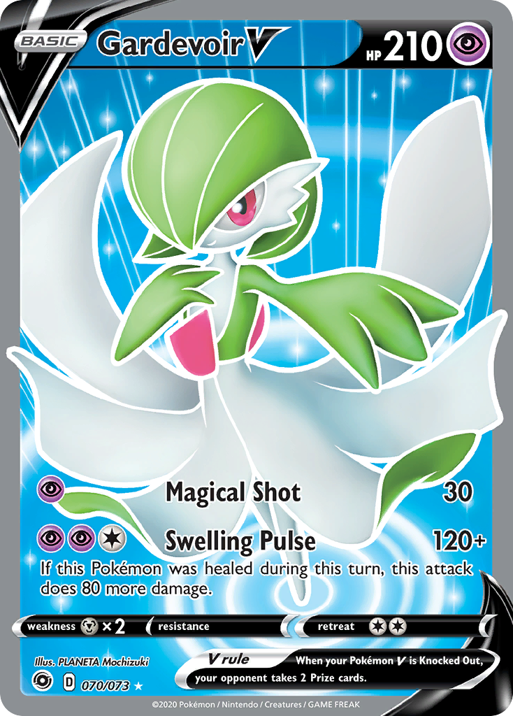 Gardevoir V (070/073) [Sword & Shield: Champion's Path] | Amazing Games TCG