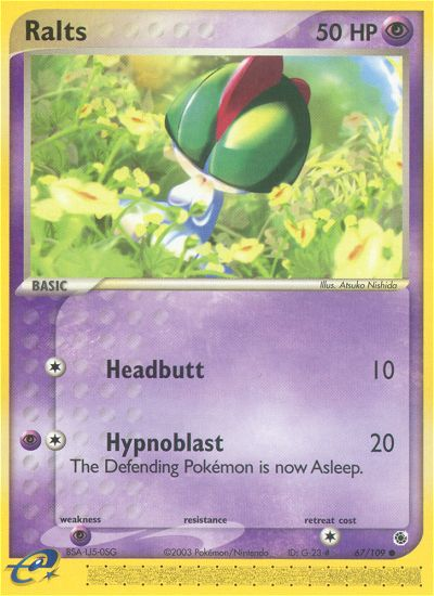 Ralts (67/109) [EX: Ruby & Sapphire] | Amazing Games TCG