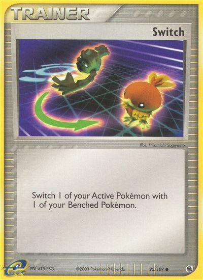 Switch (92/109) [EX: Ruby & Sapphire] | Amazing Games TCG