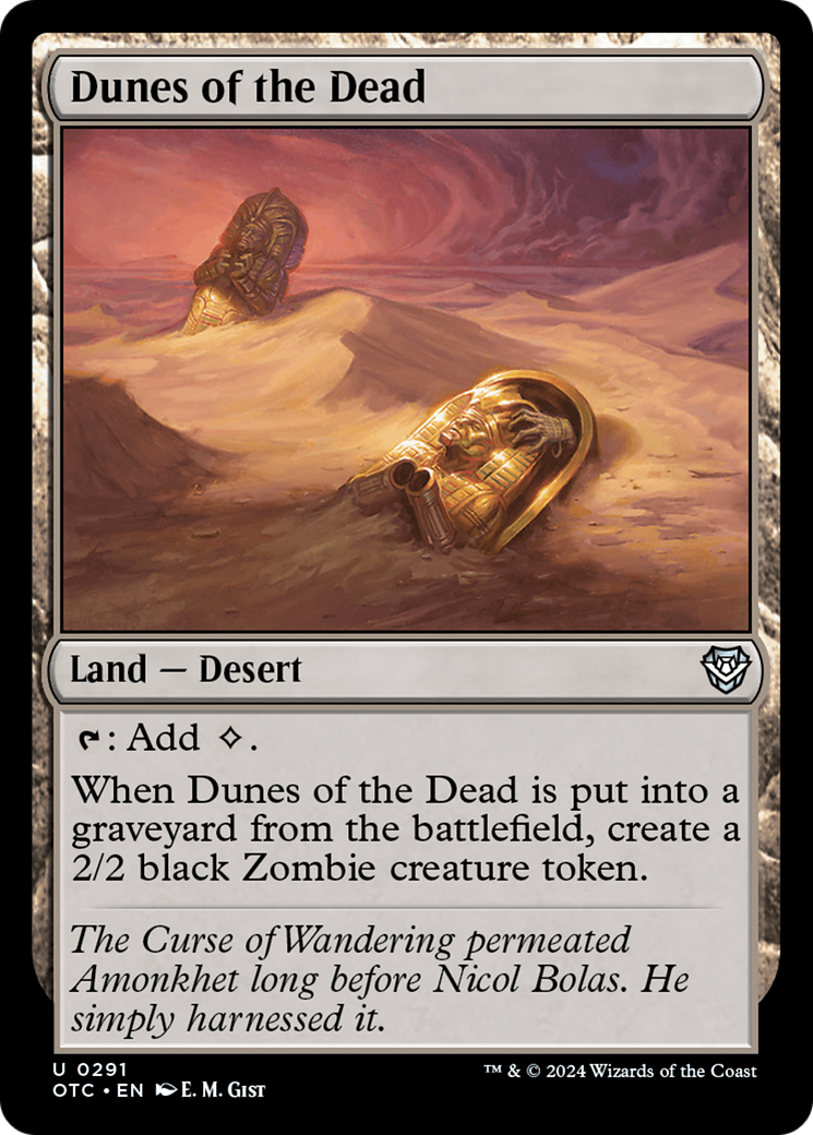 Dunes of the Dead [Outlaws of Thunder Junction Commander] | Amazing Games TCG