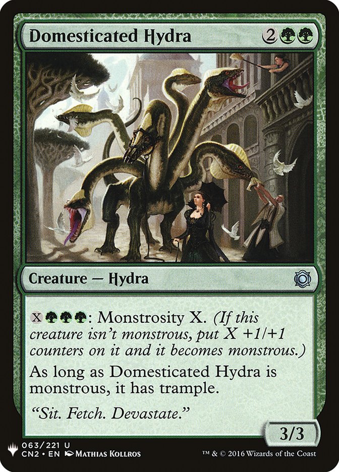 Domesticated Hydra [Mystery Booster] | Amazing Games TCG
