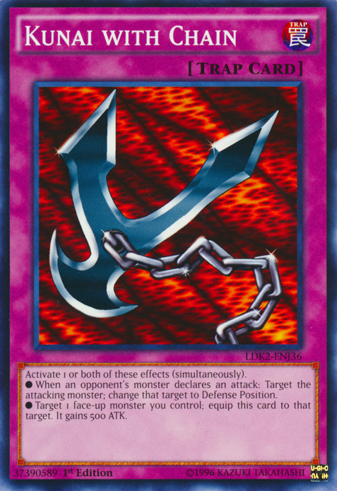 Kunai with Chain [LDK2-ENJ36] Common | Amazing Games TCG