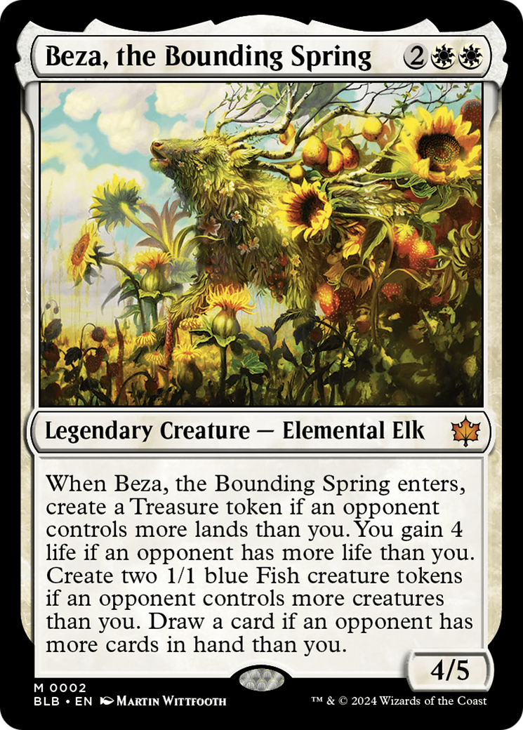 Beza, the Bounding Spring [Bloomburrow] | Amazing Games TCG