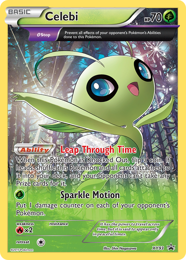 Celebi (XY93) [XY: Black Star Promos] | Amazing Games TCG