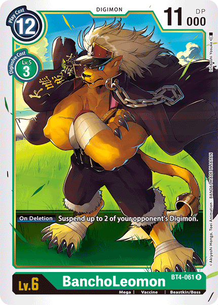 BanchoLeomon [BT4-061] [Great Legend] | Amazing Games TCG