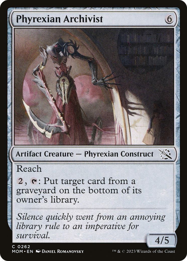 Phyrexian Archivist [March of the Machine] | Amazing Games TCG