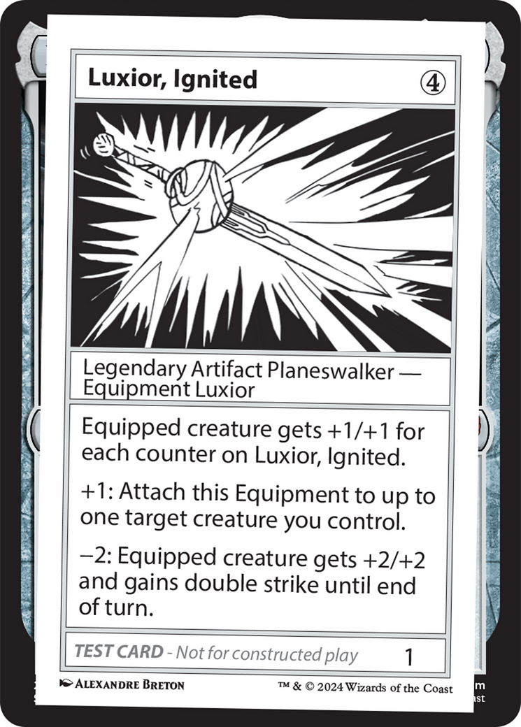 Luxior, Ignited [Mystery Booster 2 Playtest Cards] | Amazing Games TCG