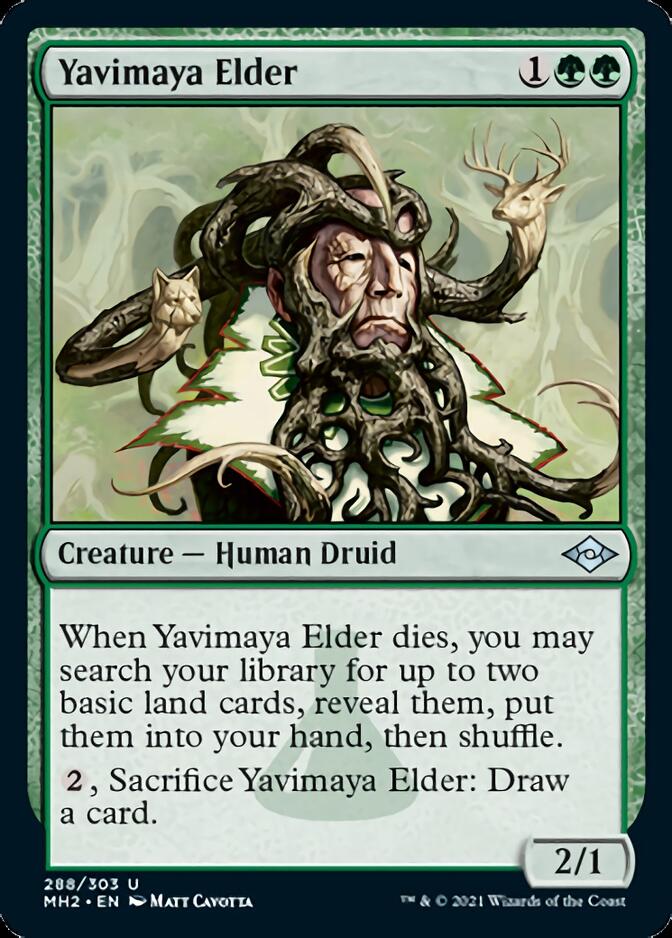 Yavimaya Elder (Foil Etched) [Modern Horizons 2] | Amazing Games TCG