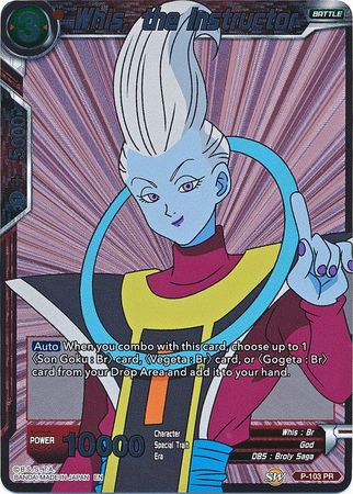 Whis, the Instructor (P-103) [Promotion Cards] | Amazing Games TCG