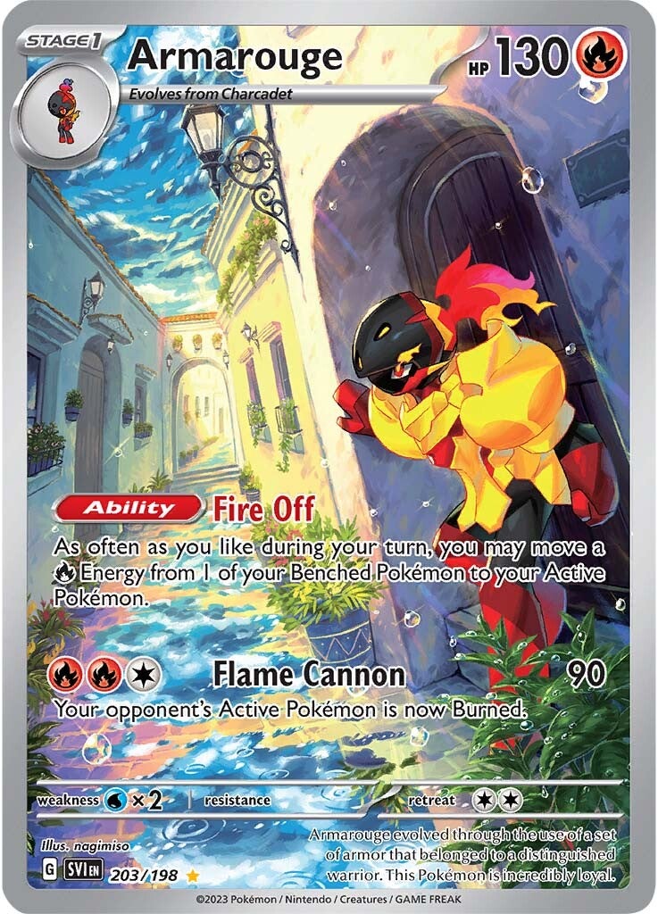 Armarouge (203/198) [Scarlet & Violet: Base Set] | Amazing Games TCG