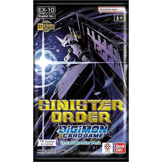 Digimon: Sinister Order - Booster Pack [EX-10]