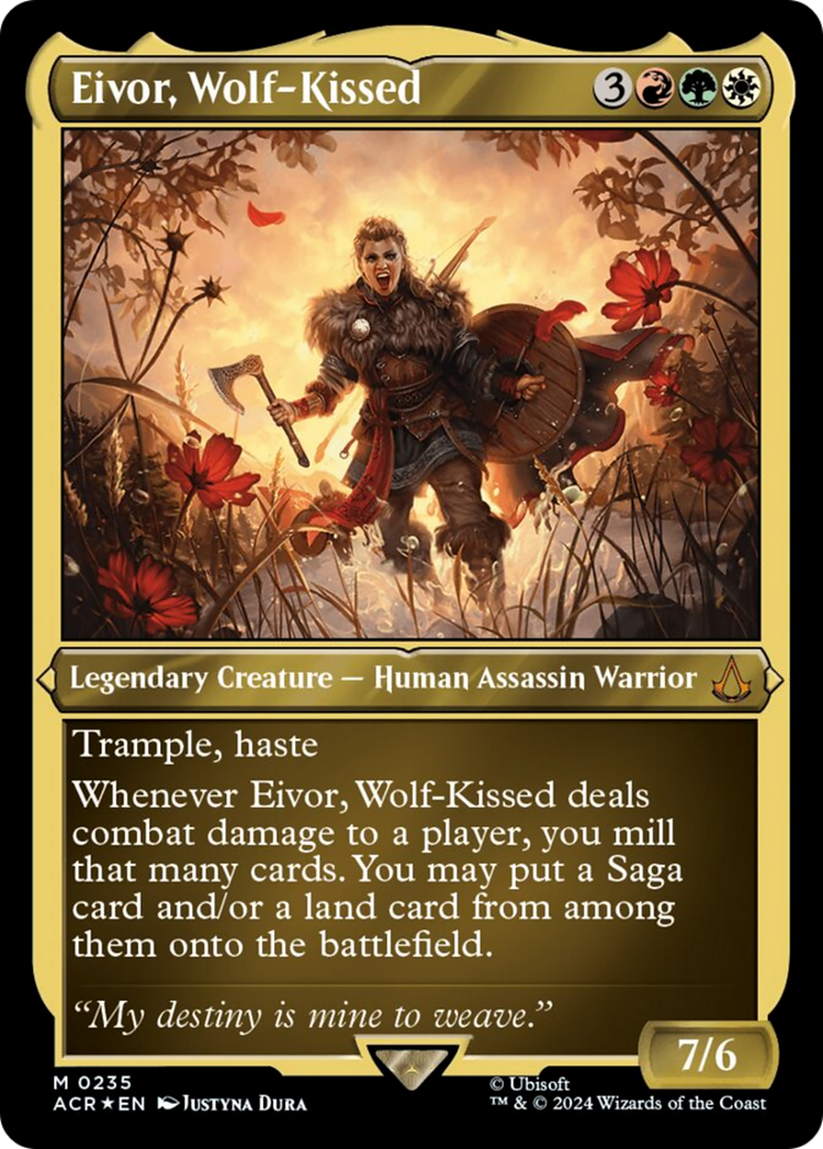 Eivor, Wolf-Kissed (Foil Etched) [Assassin's Creed] | Amazing Games TCG
