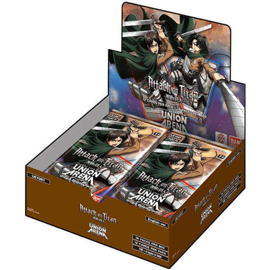 Union Arena - Attack on Titan Booster Box Display [UE10BT]