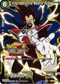 King Vegeta, the Majestic Ruler (Winner Stamped) (DB1-066) [Tournament Promotion Cards] | Amazing Games TCG