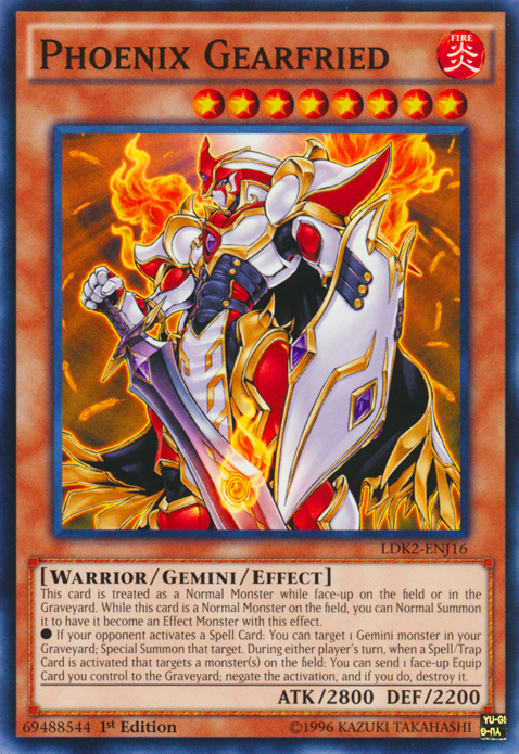 Phoenix Gearfried [LDK2-ENJ16] Common | Amazing Games TCG