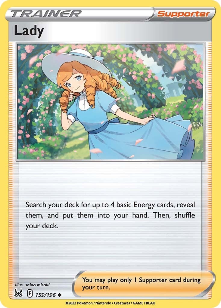 Lady (159/196) [Sword & Shield: Lost Origin] | Amazing Games TCG