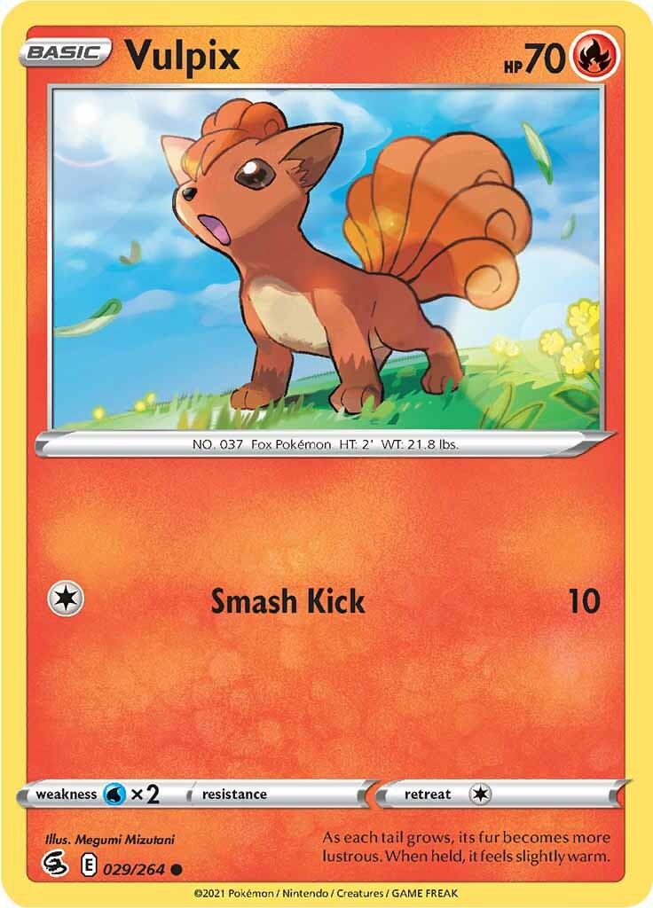 Vulpix (029/264) [Sword & Shield: Fusion Strike] | Amazing Games TCG