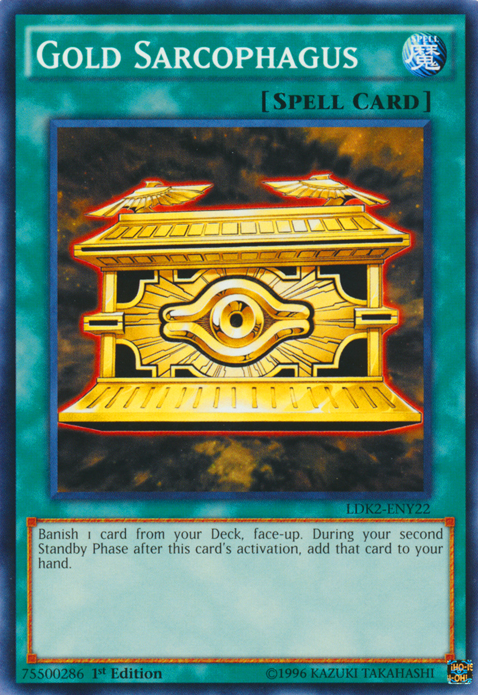 Gold Sarcophagus [LDK2-ENY22] Common | Amazing Games TCG