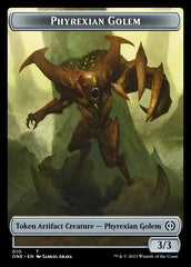 Phyrexian Golem Token [Phyrexia: All Will Be One Tokens] | Amazing Games TCG