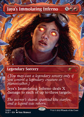 Jaya's Immolating Inferno (Borderless) [Secret Lair Drop Series] | Amazing Games TCG